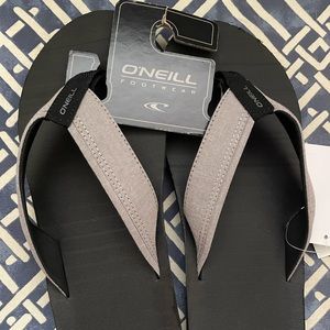 O neil black flip flops for men new with tag